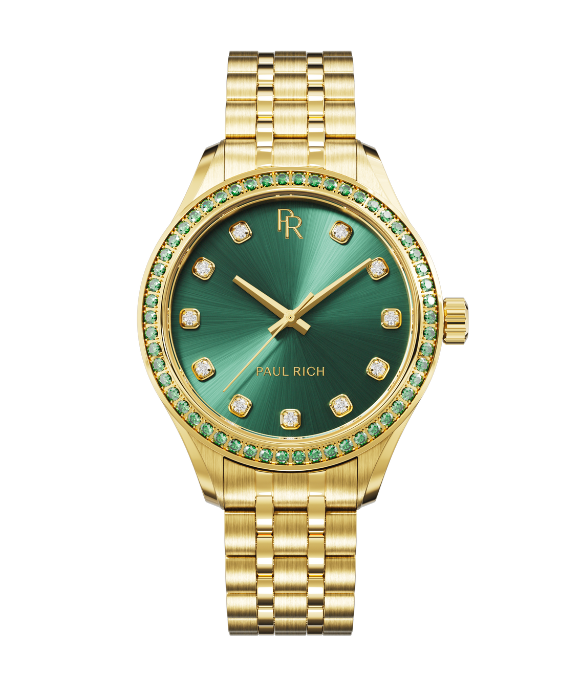 Crystelle - Gold Emerald Crystelle - Gold Emerald