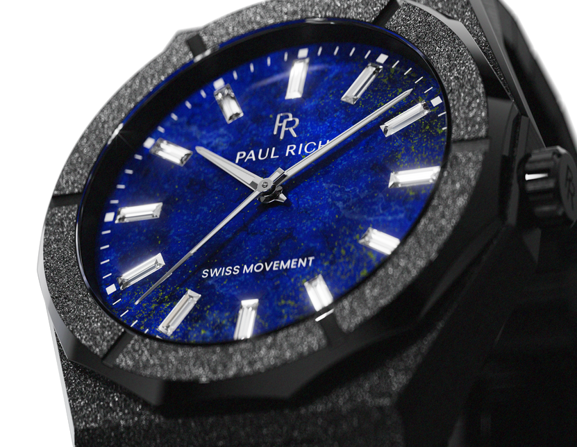 Frosted Star Dust II Lapis Nebula Black — lapis lazuli dial Frosted Star Dust II Lapis Nebula Black — lapis lazuli dial