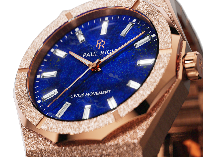 Frosted Star Dust II Lapis Nebula Rose Gold — lapis lazuli dial Frosted Star Dust II Lapis Nebula Rose Gold — lapis lazuli dial