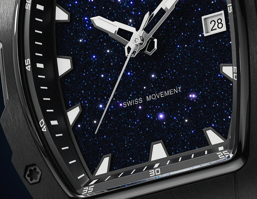Astro classic swiss movement galaxy black Astro classic swiss movement galaxy black