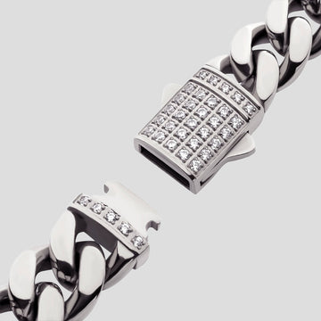 Hand-set cubic zirconia Hand-set cubic zirconia