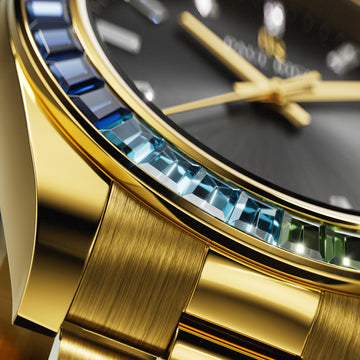 Rainbow Baguette Bezel Rainbow Baguette Bezel