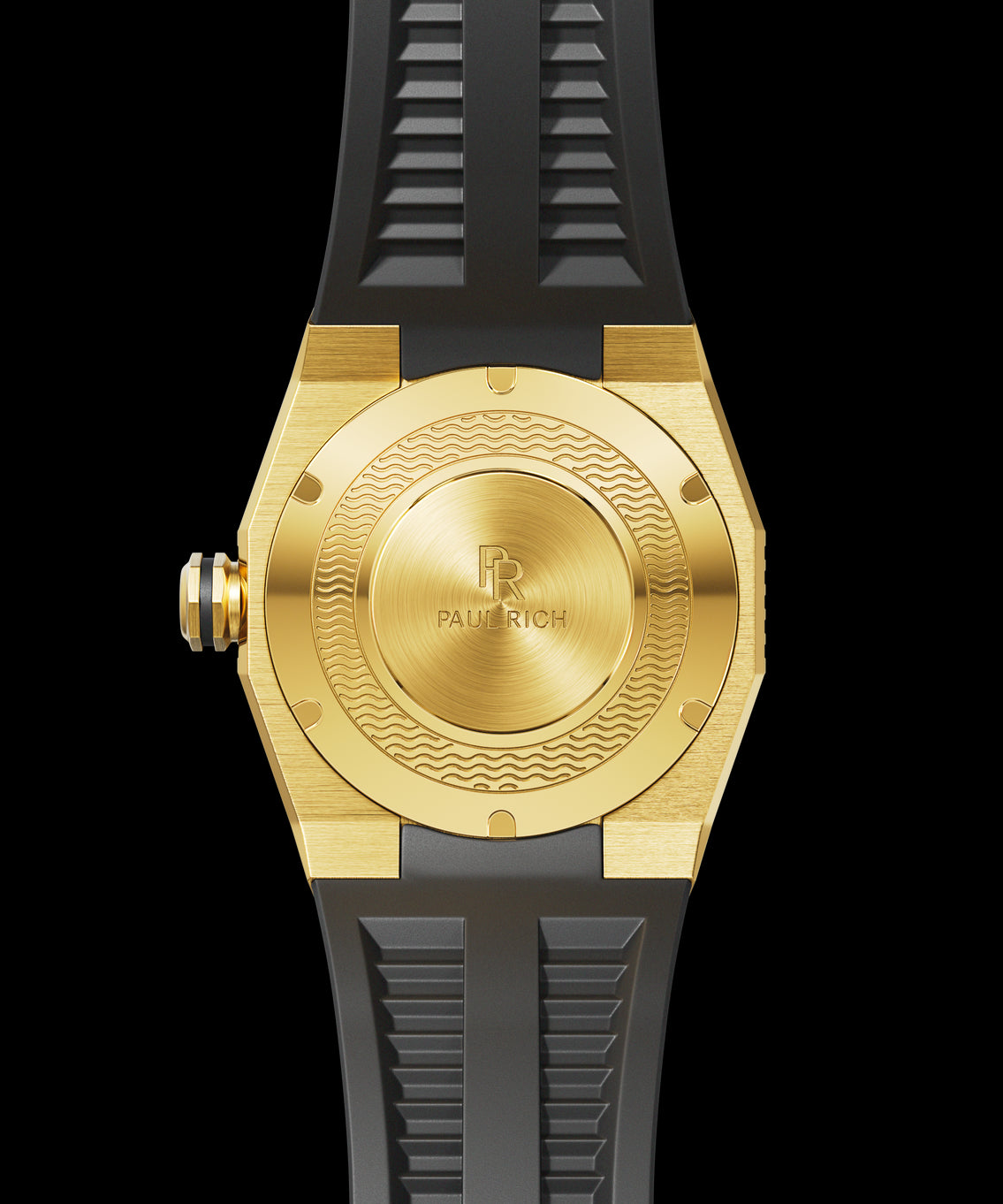 Aquacarbon Pro Imperial Gold Aventurine Quartz Back View Aquacarbon Pro Imperial Gold Aventurine Quartz Back View