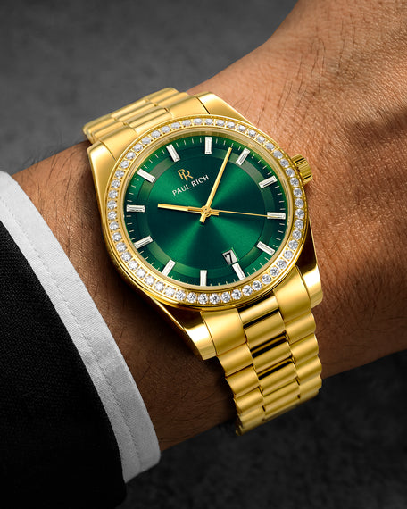 Paul Rich Moissanite Legacy Gold Green