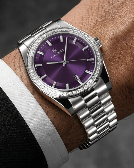 Paul Rich Moissanite Legacy Silver Plum