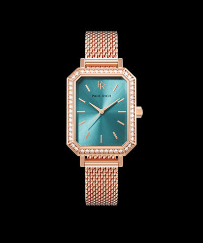 Icon - Rose Gold Turqoise