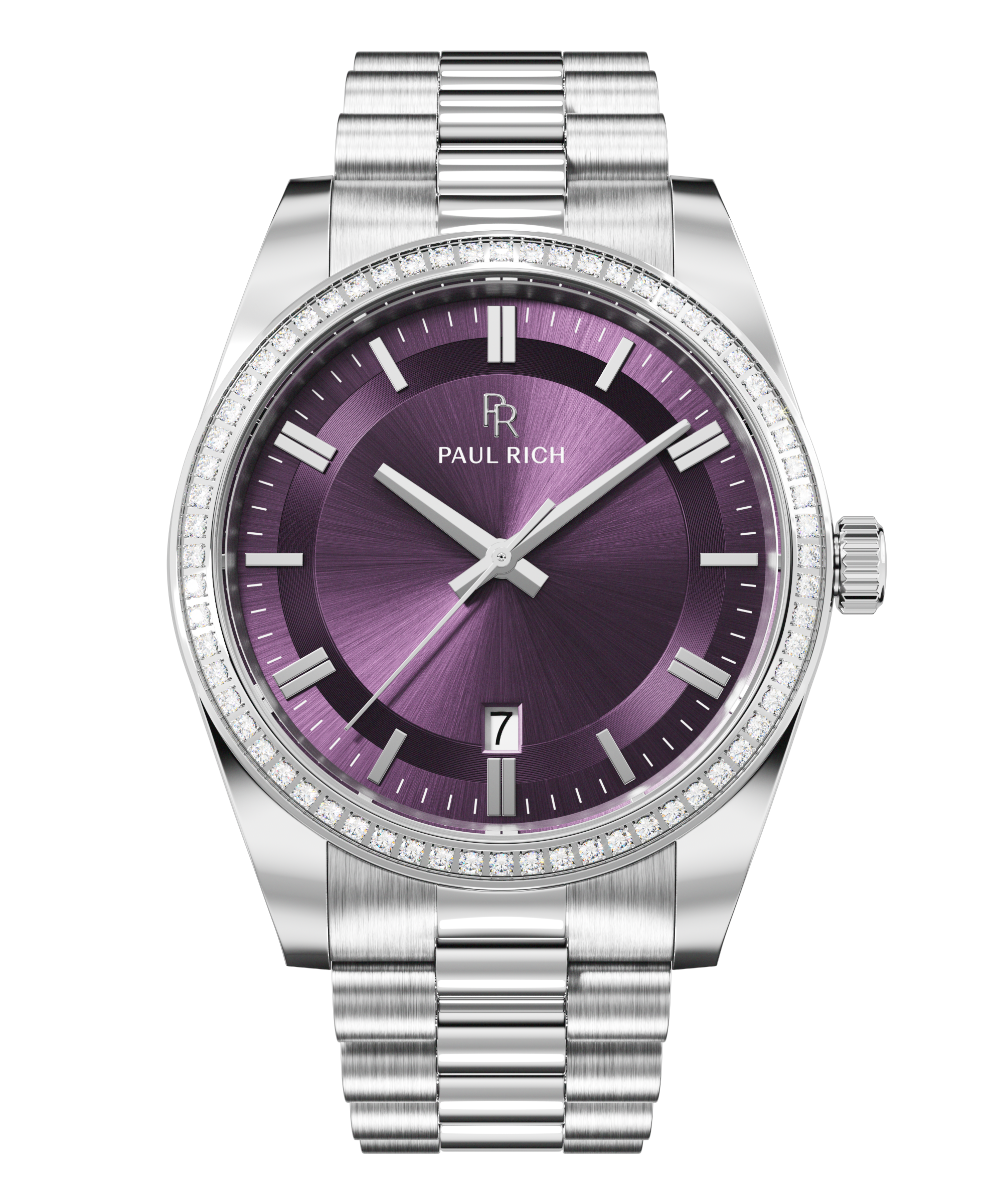 Legacy Silver Plum | Quartz Watch | Paul Rich display picture 1