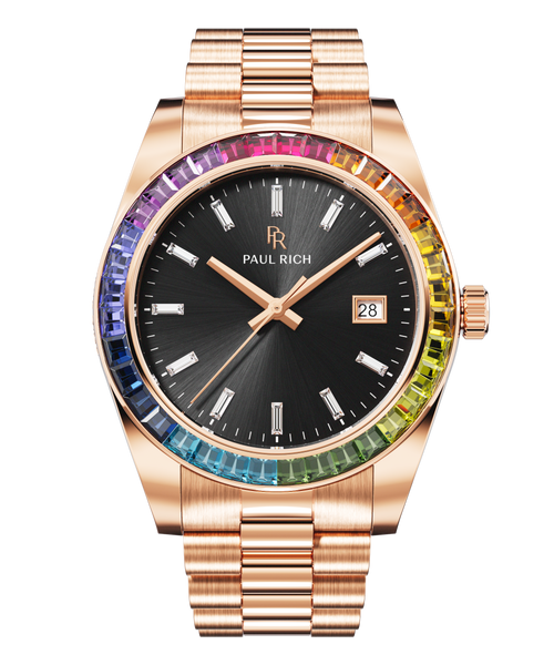 Limited Rainbow Legacy Rose Gold | Quartz Watch | Paul Rich display picture 2