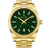 Moissanite Legacy Gold - Aventurine Green — front view