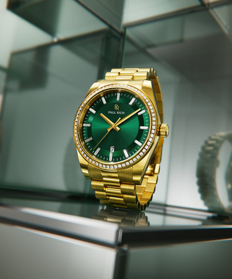Paul Rich Moissanite Legacy Gold Green