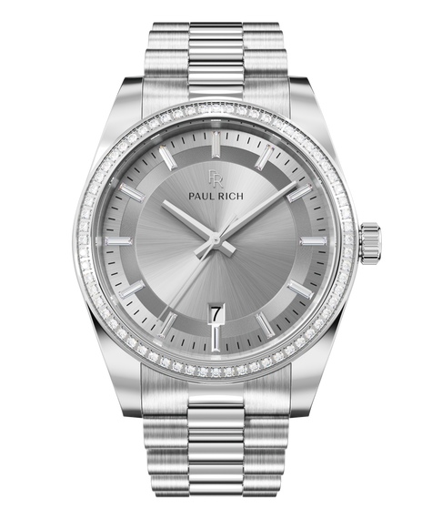 Moissanite Legacy All Silver — front view