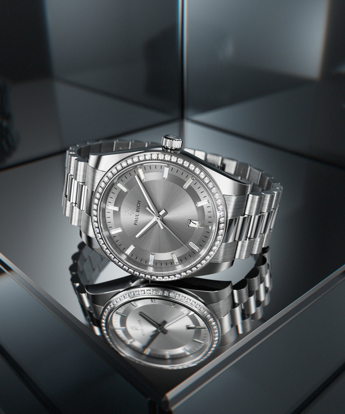Moissanite Legacy All Silver — lifestyle view