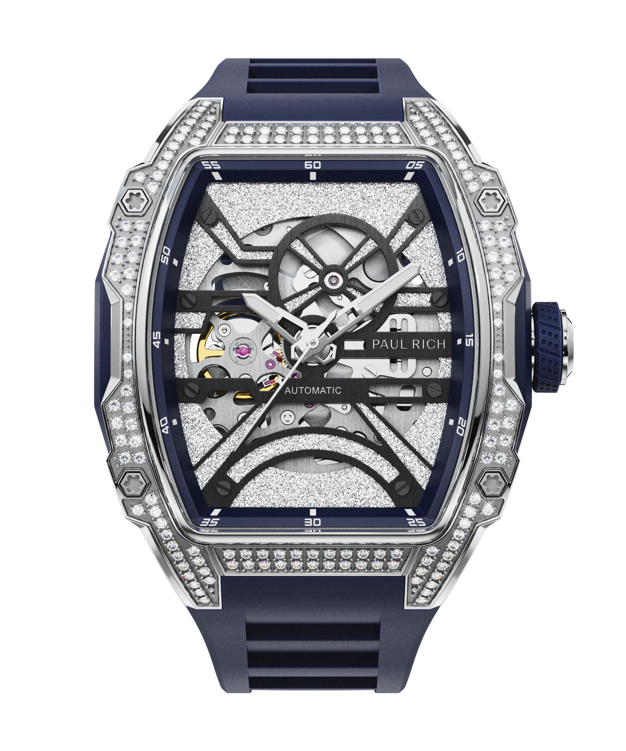Diamond Astro Skeleton Lunar Silver | Paul Rich