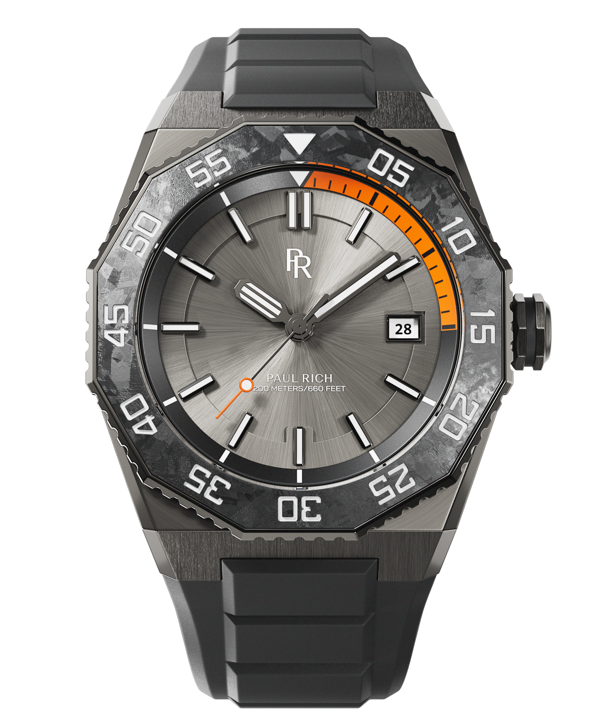 Aquacarbon Pro Forged Grey - Sunburst | Paul Rich