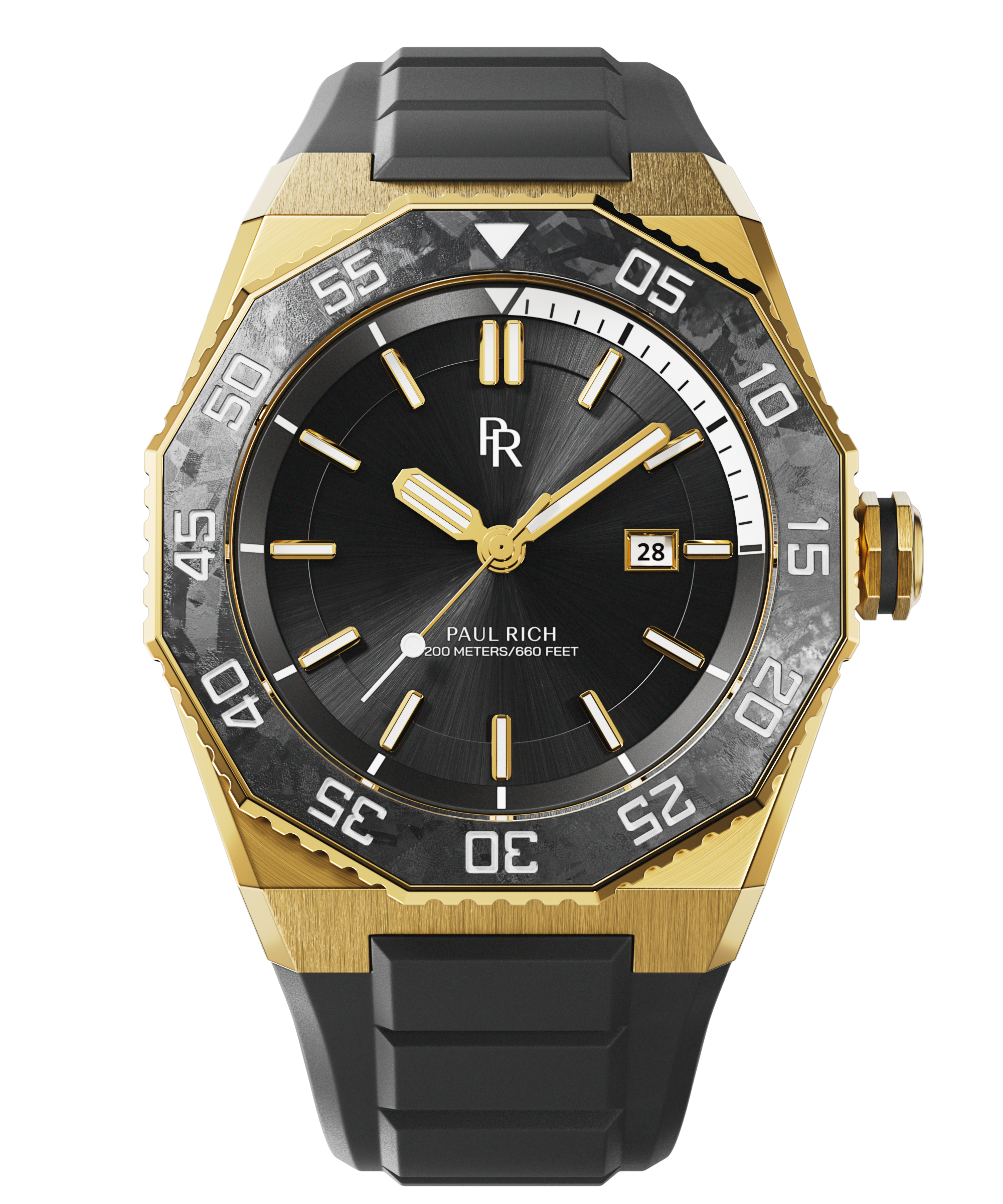 Aquacarbon Pro Midnight Silver - Sunburst