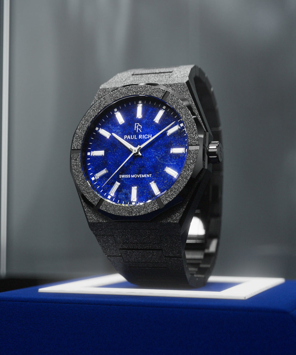 Frosted Star Dust II Lapis Nebula Black — lifestyle view
