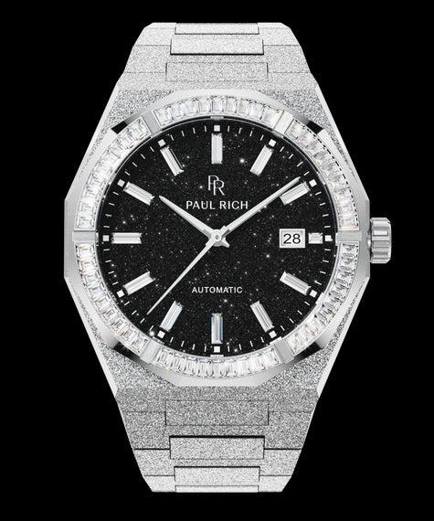 Moissanite Frosted Star Dust II - Void Silver