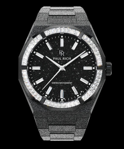 Moissanite Frosted Star Dust II - Void Black