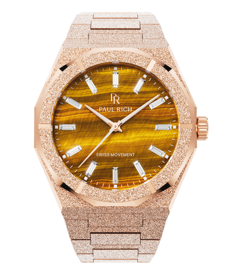 Frosted Star Dust II Tiger Flare Rose Gold — front view