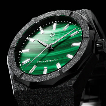 Genuine Malachite Dial