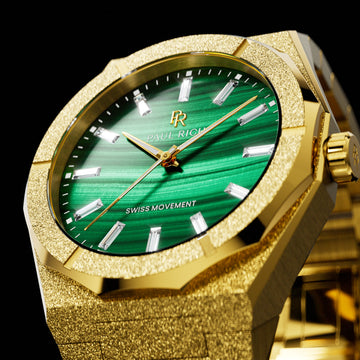 Genuine Malachite Dial