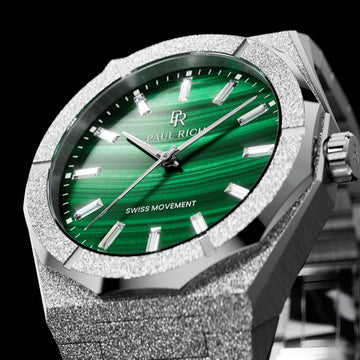 Genuine Malachite Dial