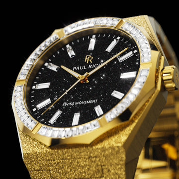 Aventurine Moissanite Dial