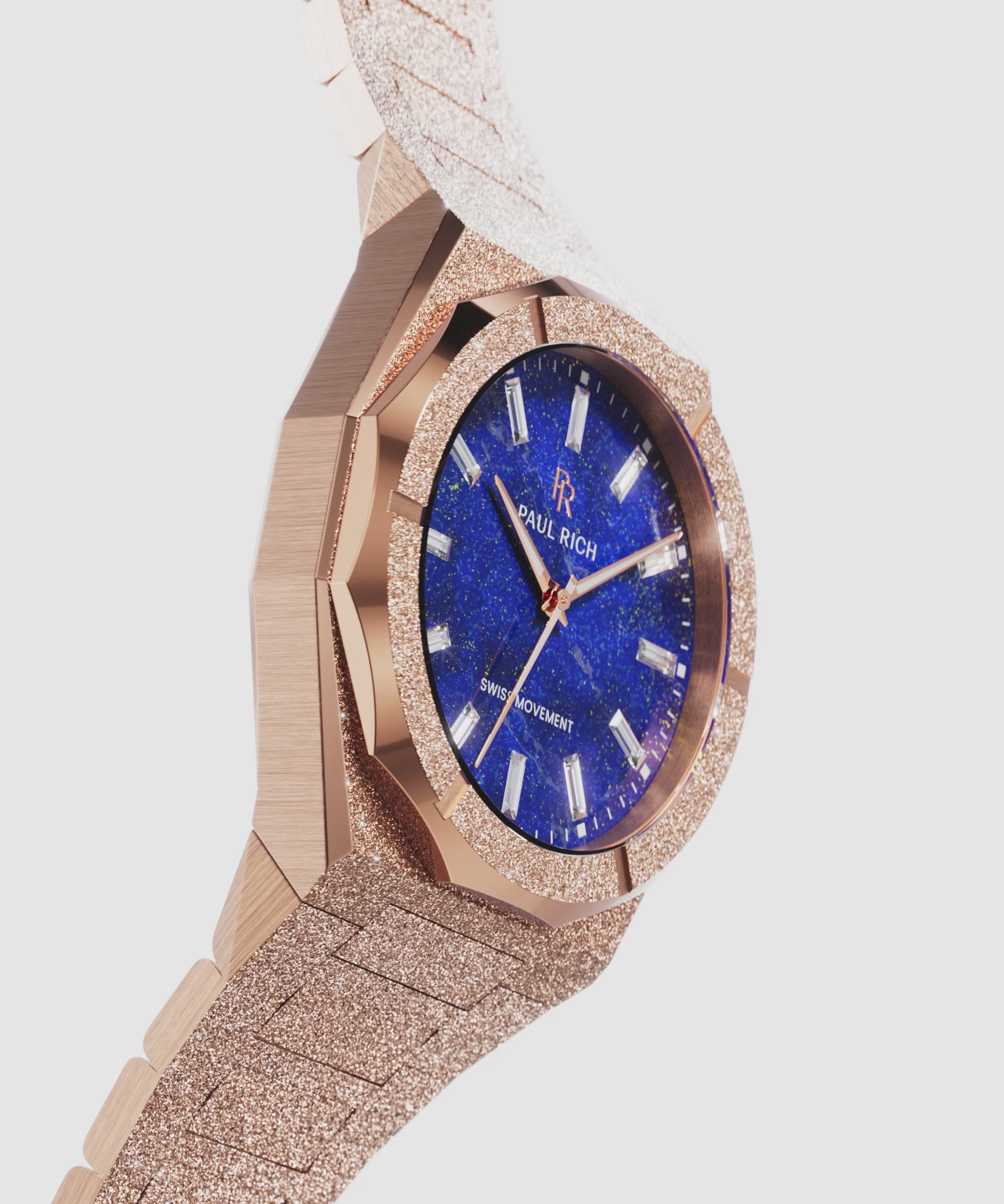 Frosted Star Dust II Lapis Nebula - Rose Gold | Paul Rich