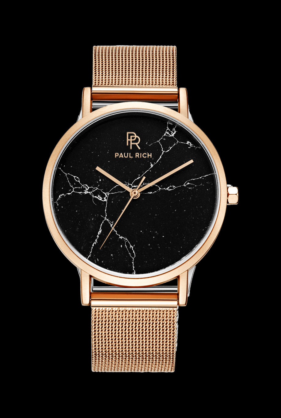 Rome Black Rose Gold - Mesh